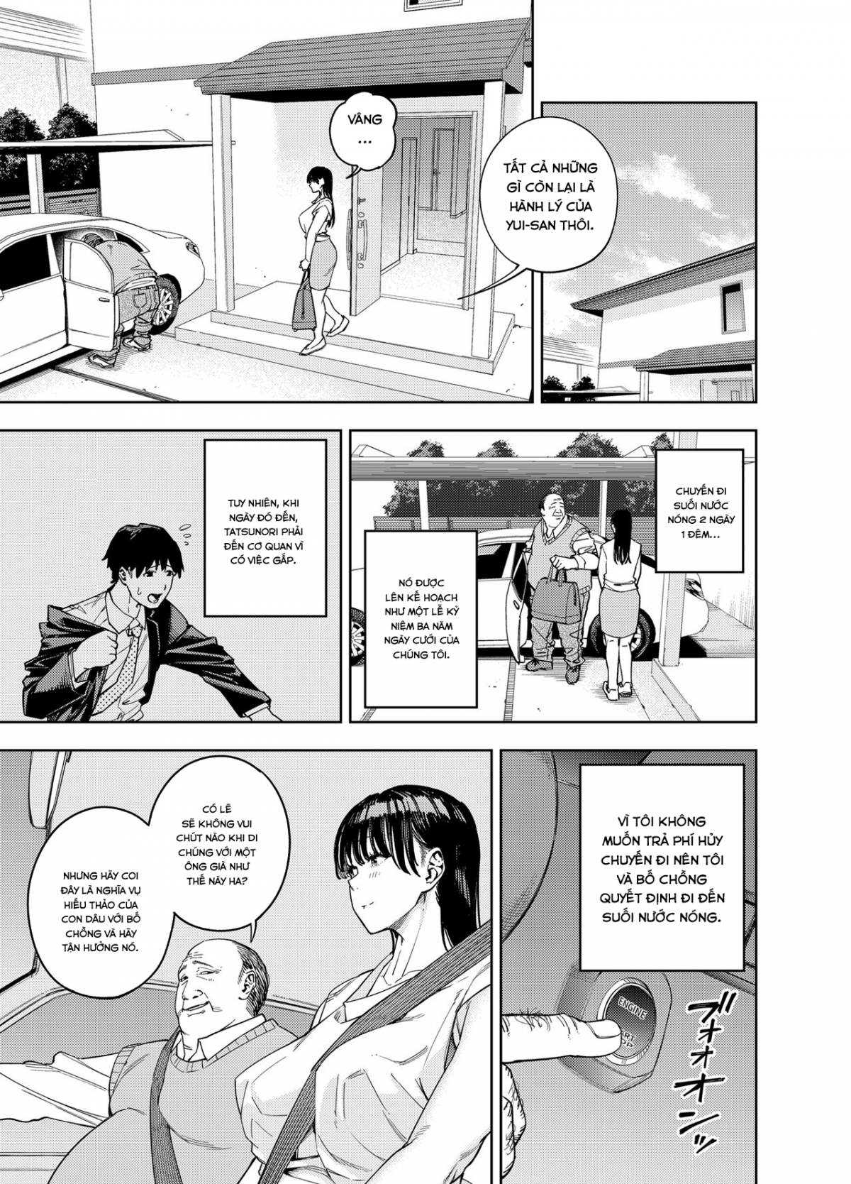 Đọc truyện hentai Gifu ni Dakareru Tsuma Yui Hen - Chap 1