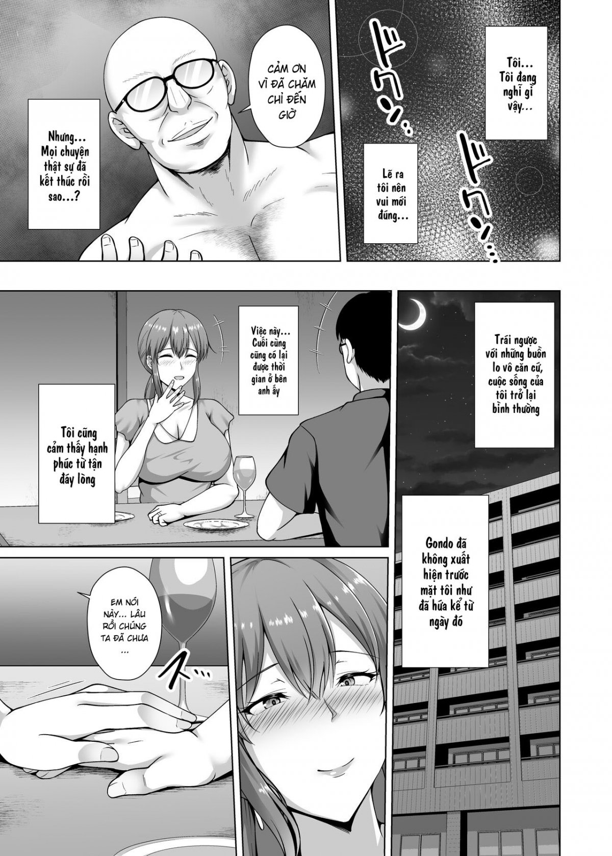 Đọc truyện hentai Choukyou Zumi Hitozuma OL wa Joushi ni Dakare Futatabi Ochiru - Oneshot