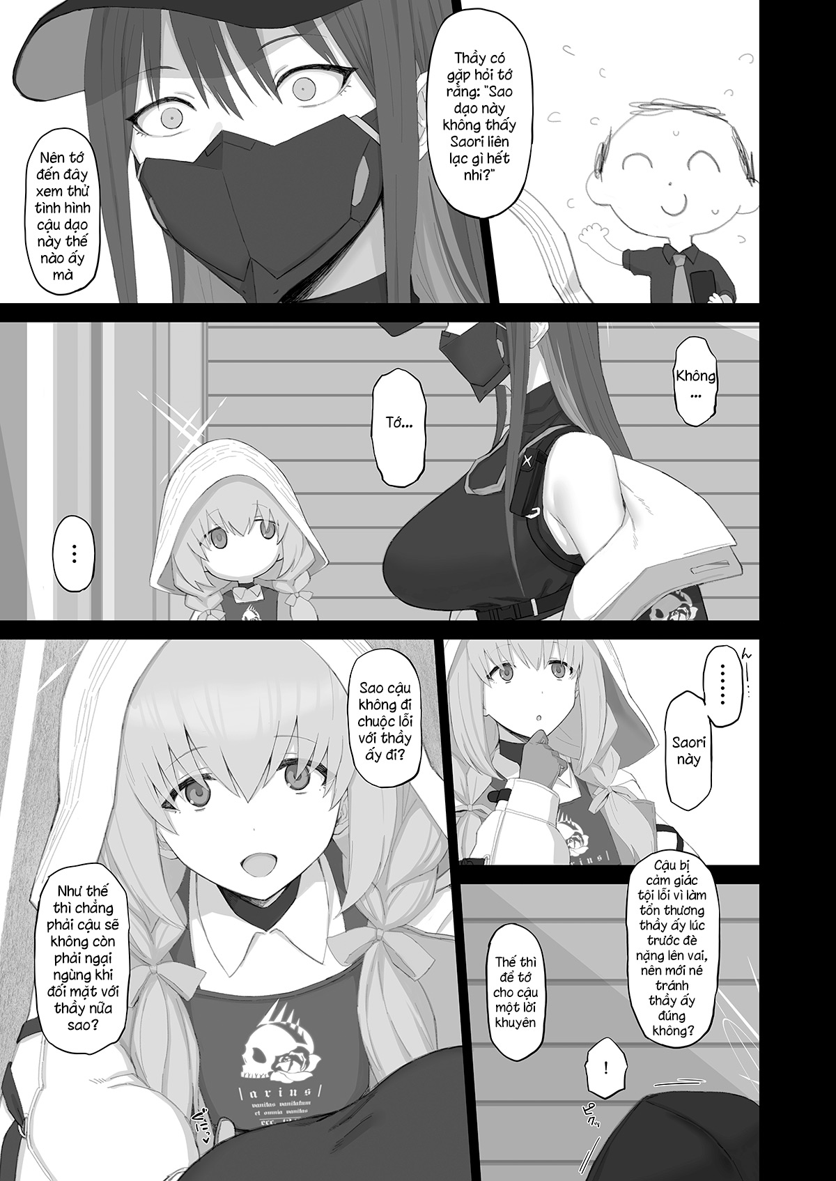 Đọc truyện hentai Muchi ni Shokuzai Kyouiku ni Nikuyoku (Blue Archive) - Nhục dục chuộc lỗi cho sự vô tri