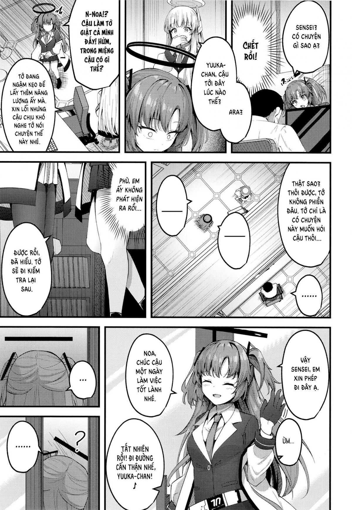 Đọc truyện hentai Seishori NOR Asobi - Ryoute ni Sensei to Yuuka-chan - Oneshot nứng