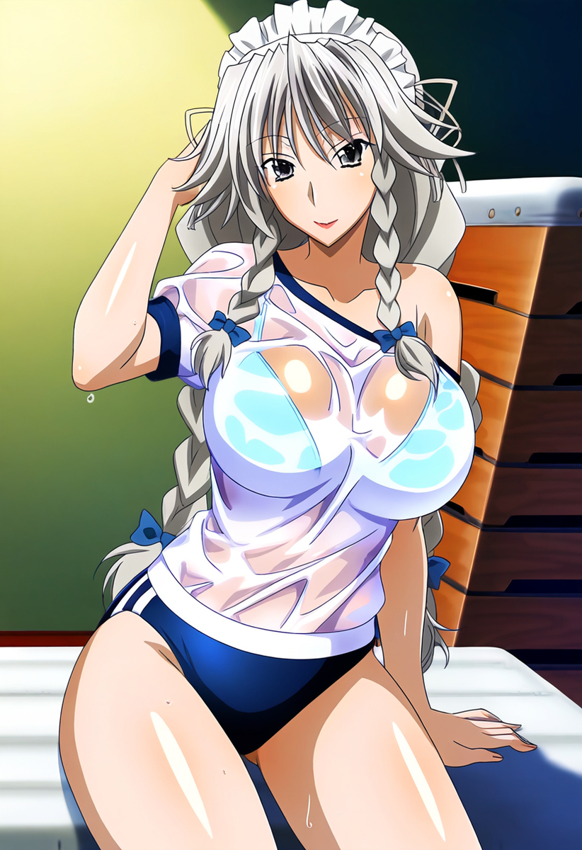 Đọc truyện hentai Tuyển tập Albums Art hentai - Chap 274 - Grayfia AI illustration gymnastics bloomers