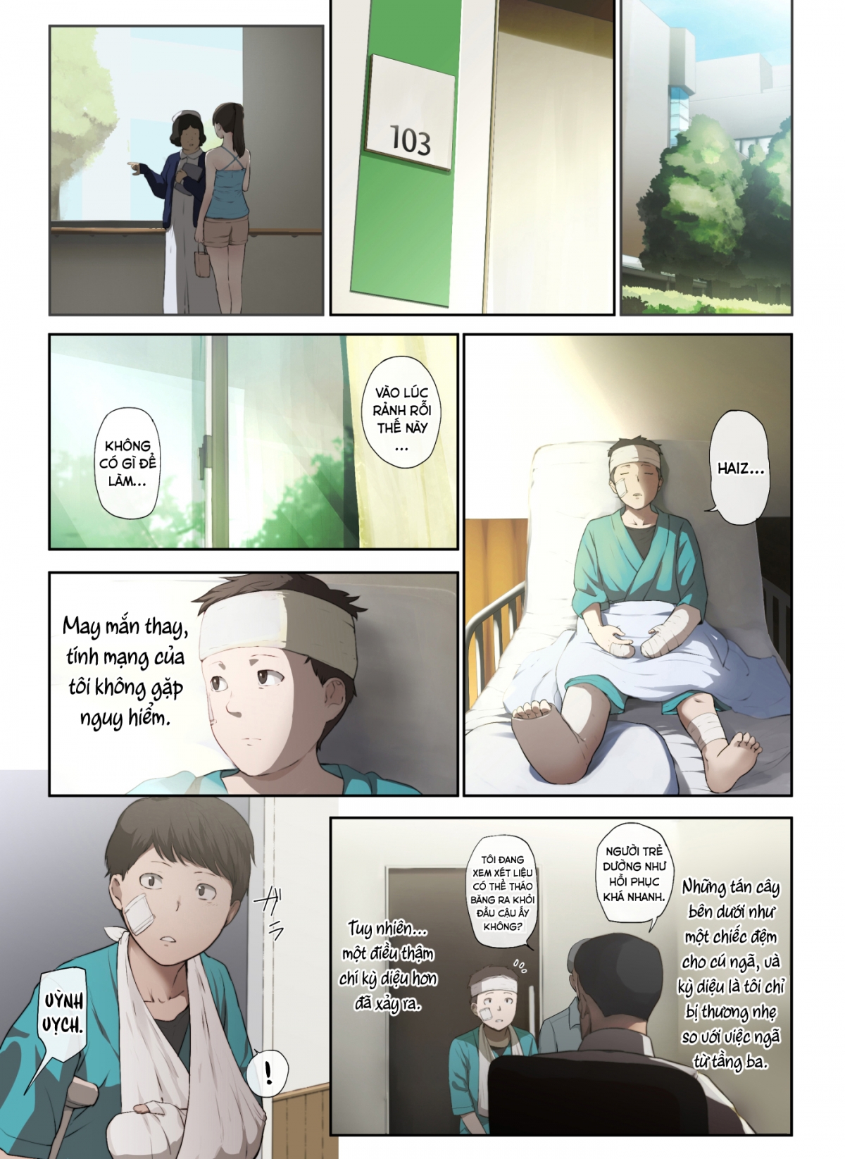 Đọc truyện hentai Ngước nhìn là ánh dương - Chap 1
