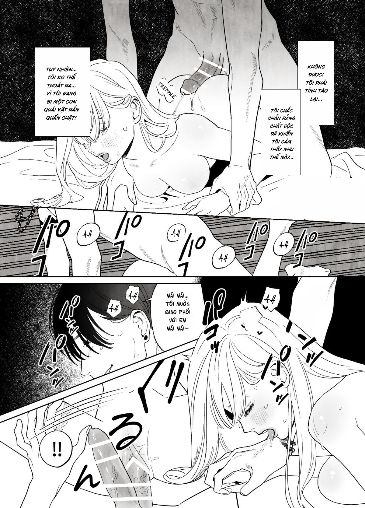 Đọc truyện hentai Nữ tu phạm luật làng với con rắn - Oneshot