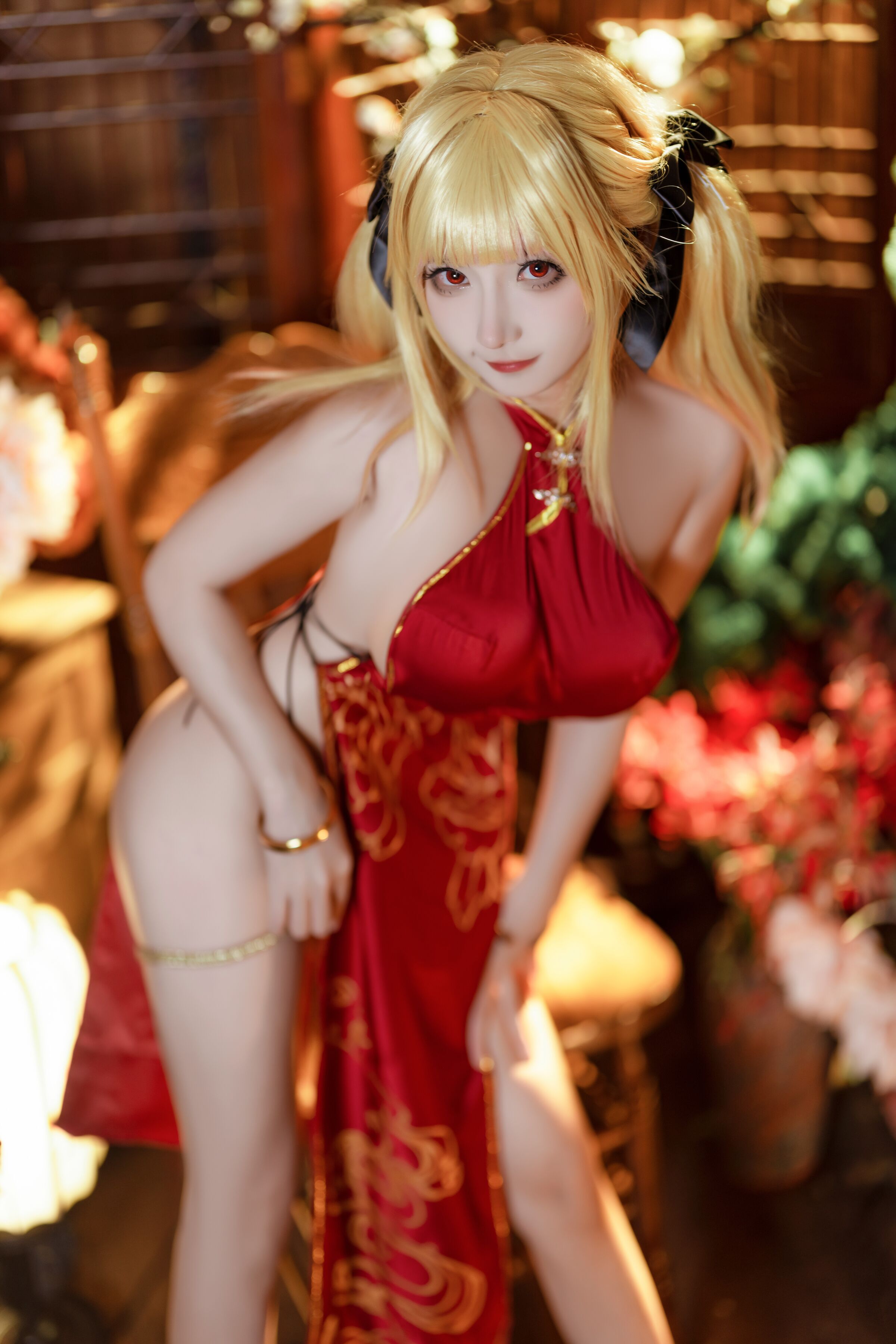 Đọc truyện hentai Tuyển tập Albums siêu phẩm Cosplay - Chap 325 - Meng Ji Lian Feng Nian Stella Cheongsam