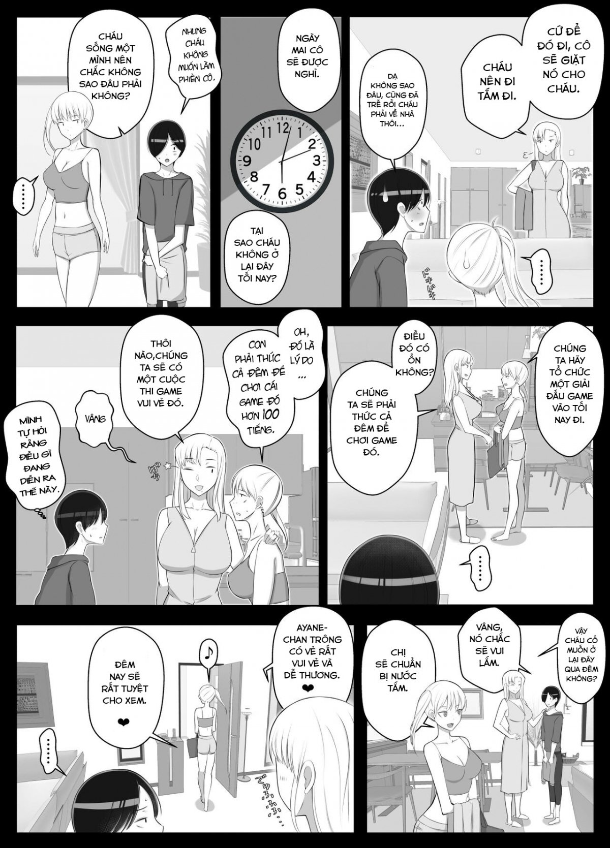 Đọc truyện hentai Gọi cô là mẹ, cô sẽ cưng chiều cháu thật nhiều 2 chap 1