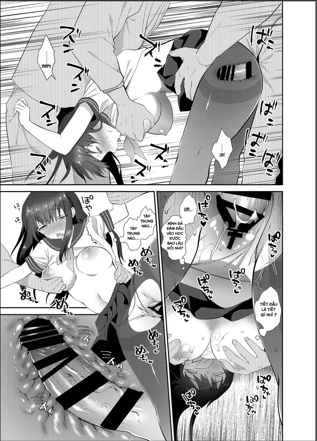 Đọc truyện hentai Chikan no Sonzai Shinai Subarashii Sekai - Oneshot