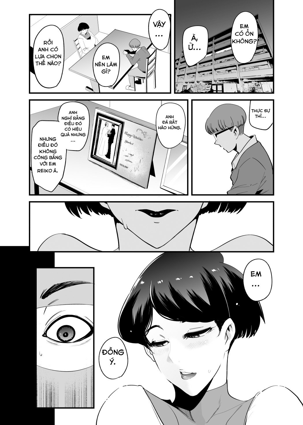 Đọc truyện hentai Cô vợ dâm với chiếc mặt nạ bún cua Part 2 - Chap 1