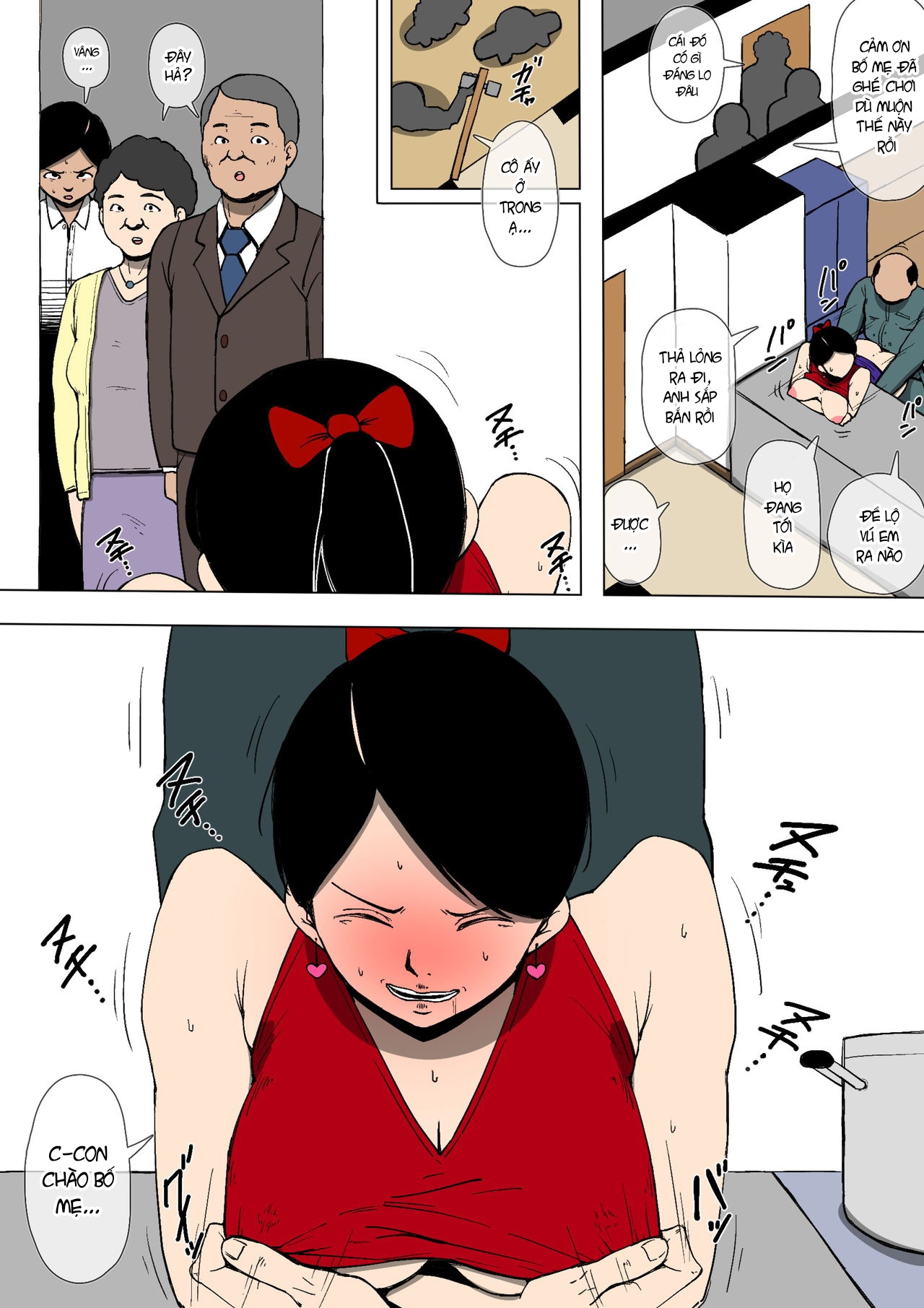 Đọc truyện hentai Vợ tôi trở thành món đồ chơi biến thái - Oneshot