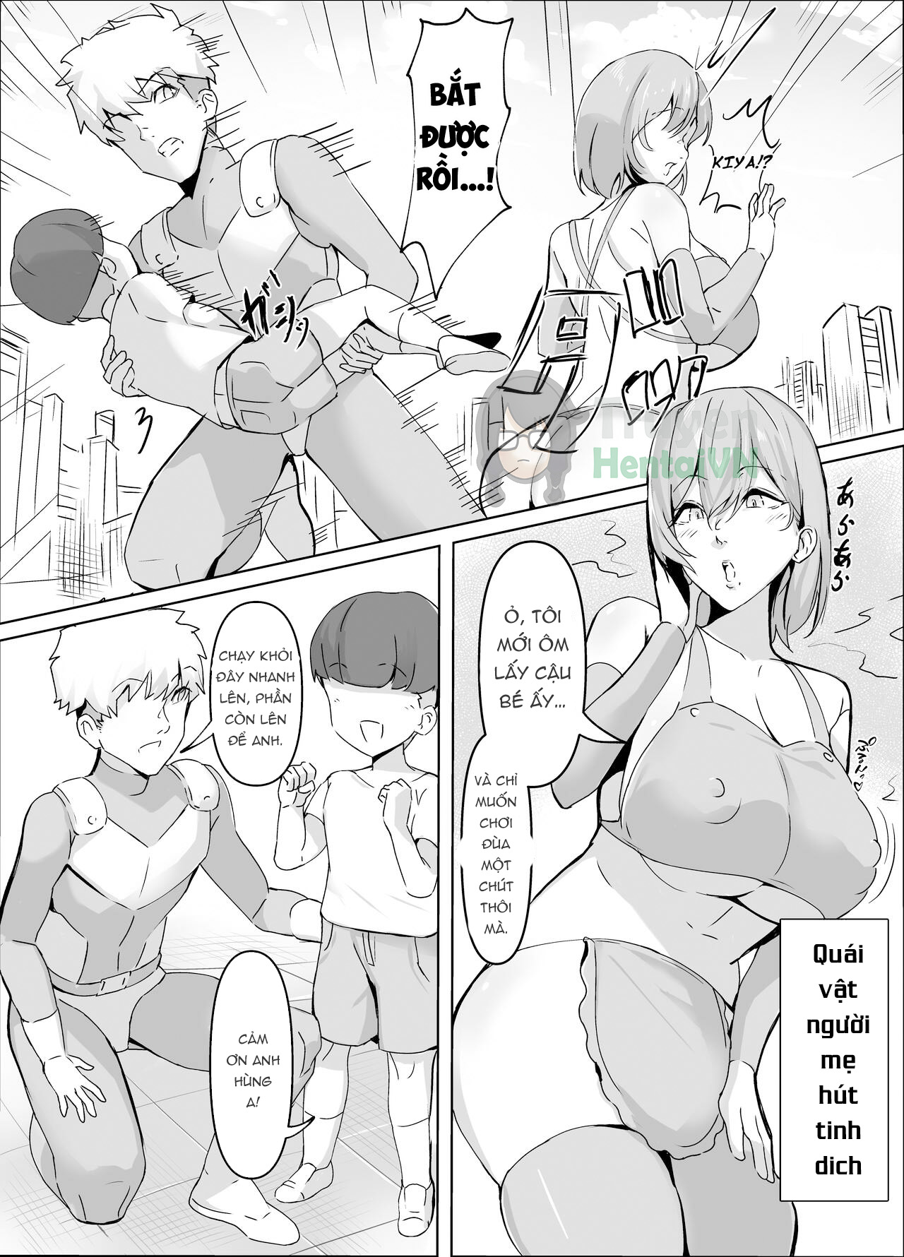 Đọc truyện hentai Quái vật hút tinh dịch - oneshot
