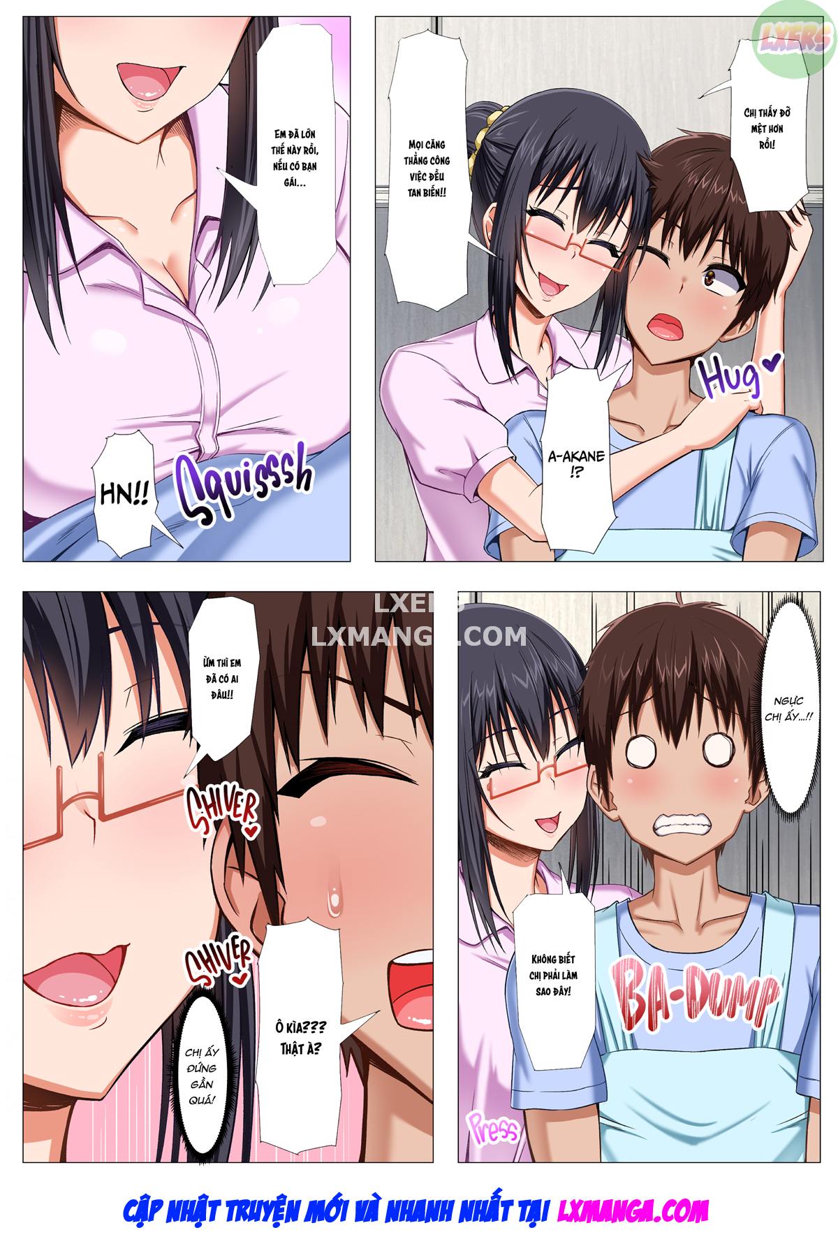 Đọc truyện hentai Cậu học sinh may mắn và cô gia sư xinh đẹp - Oneshot