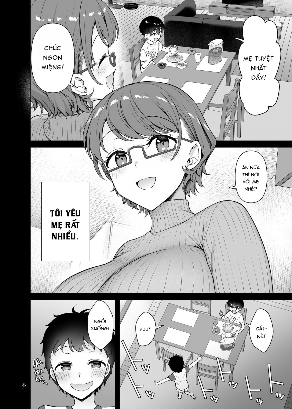 Đọc truyện hentai Mẹ tôi chỉ trở nên dâm đãng trước mặt anh trai tôi. - Oneshot_1