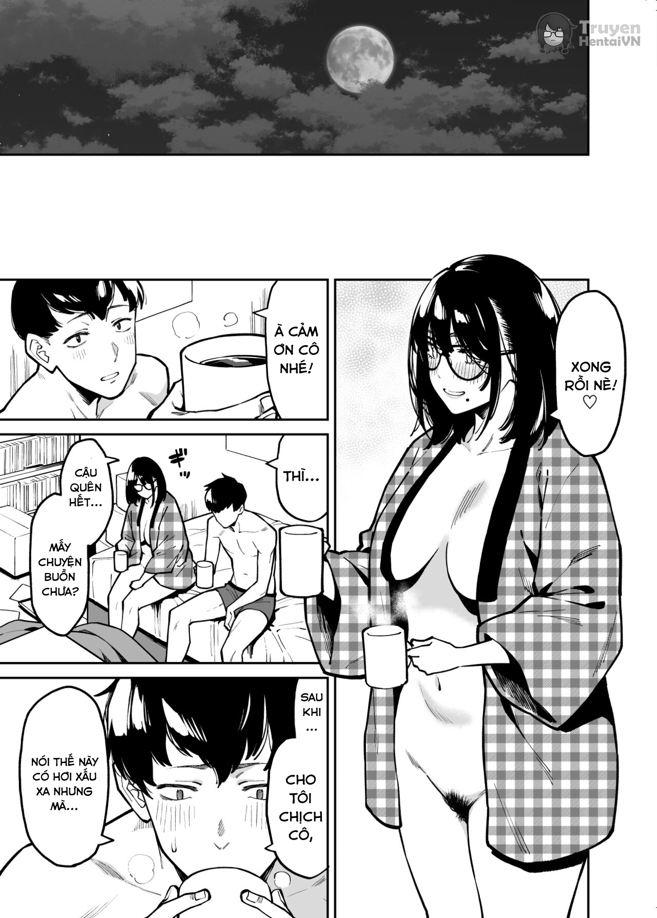 Đọc truyện hentai Comforted by the Sloppy Girl Next Door - chap 1