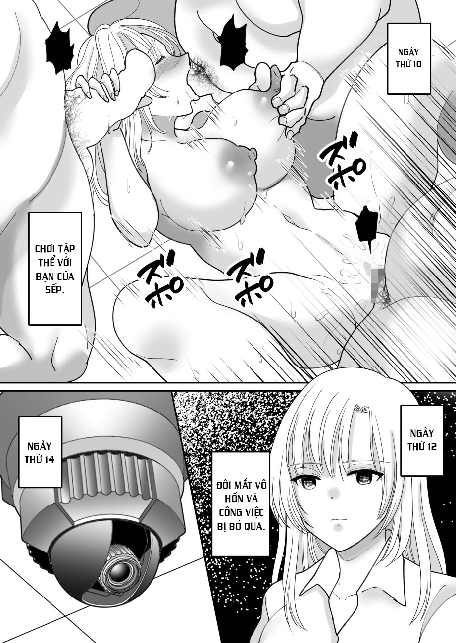 Đọc truyện hentai Yuushuu na Douryou no Mesu Ochi Kiroku - Oneshot