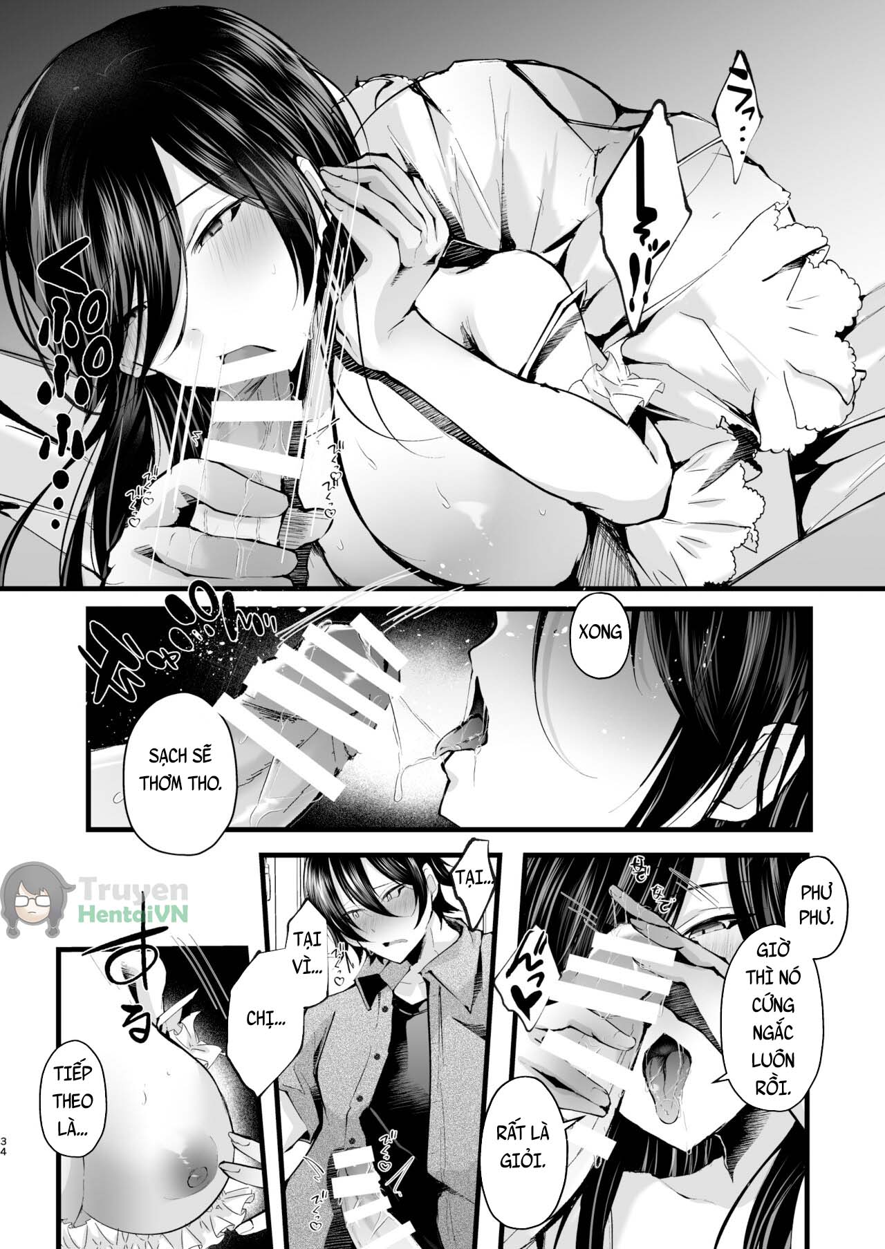 Đọc truyện hentai Boku o Shinu made Amayakashite Kureru Zenkoutei Onee-san - Oneshot