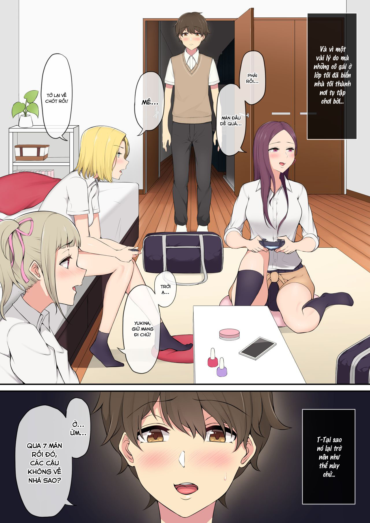 Đọc truyện hentai Nơi tụ hợp của các cô bạn gái cùng lớp phần 1 - Ch. 1
