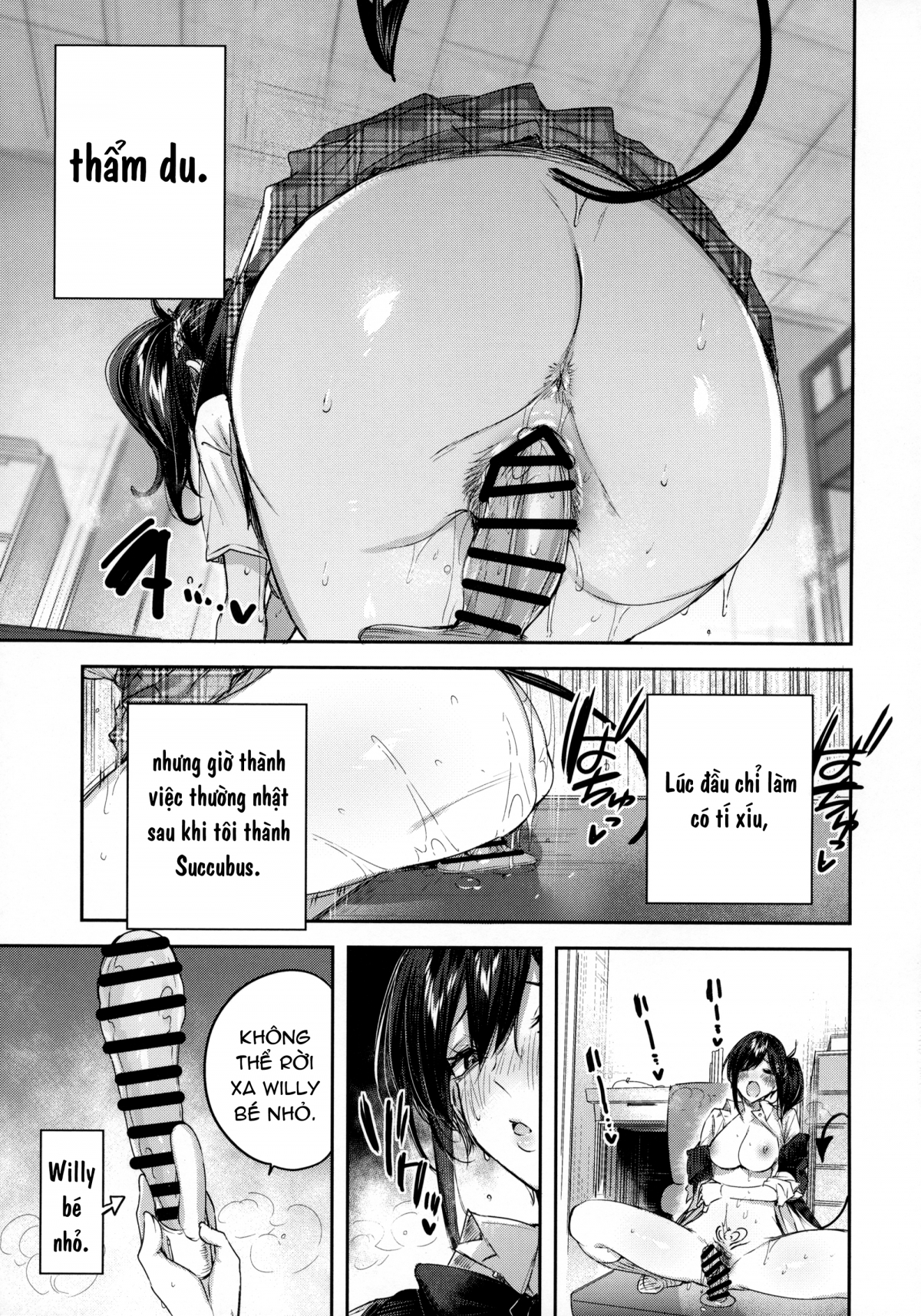 Đọc truyện hentai Succubus Wakaba - Chap 0