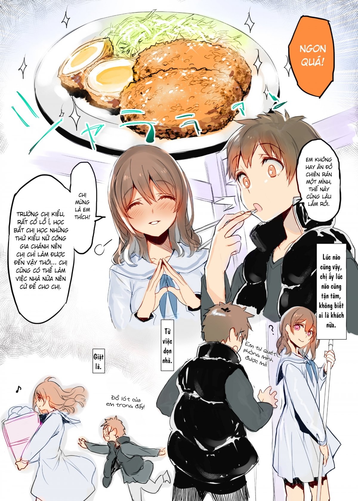 Đọc truyện hentai Tôi trở thành đàn ông và chị tôi thành phụ nữ - Chưa biết