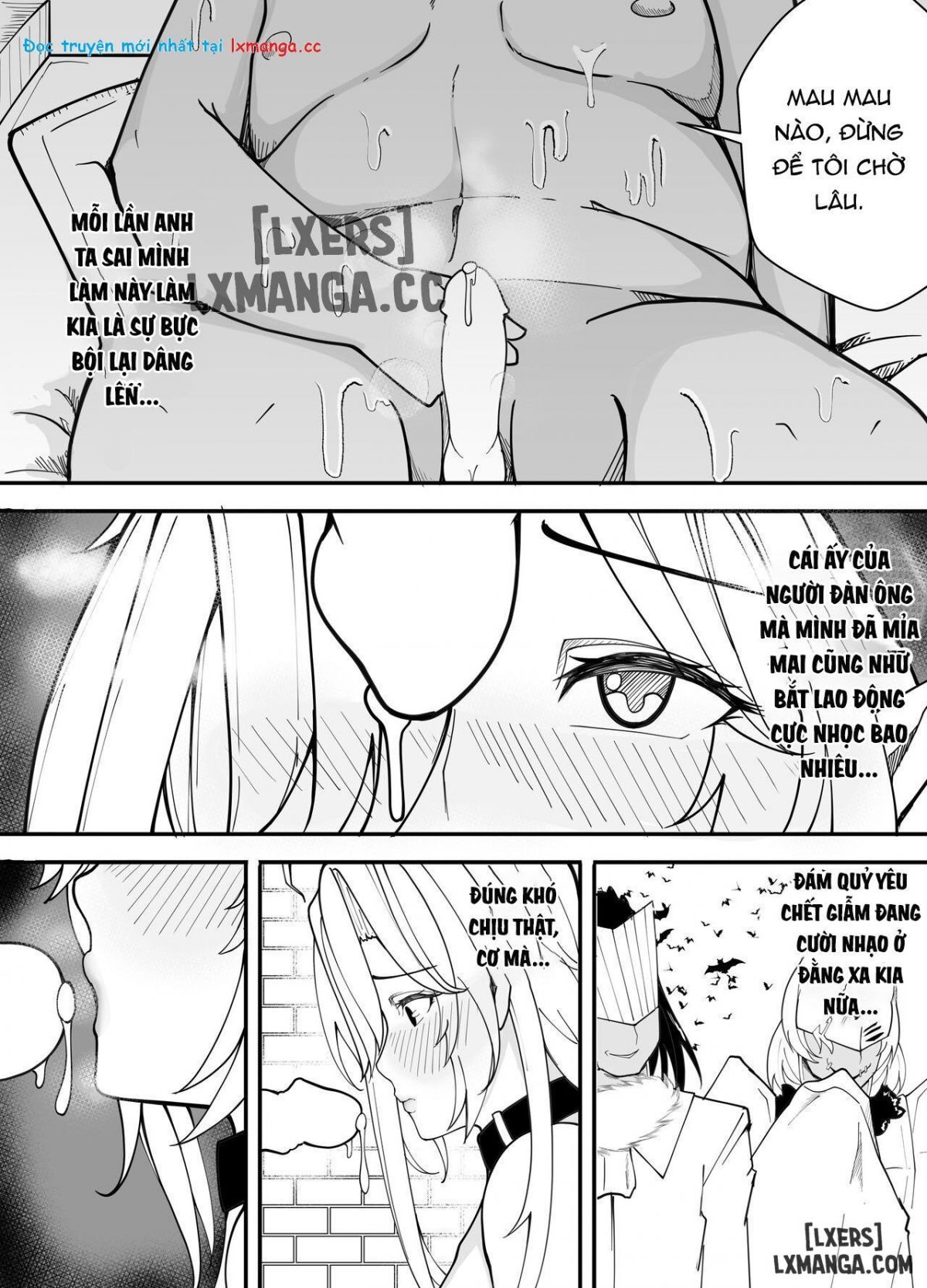 Đọc truyện hentai Ma cà rồng và tên béo khó ưa - Oneshot