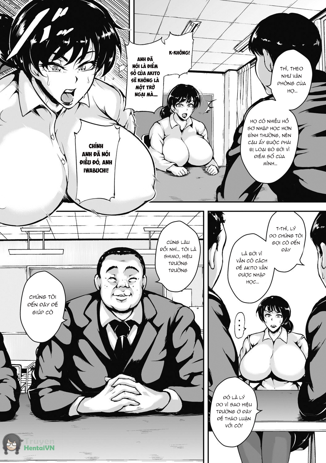 Đọc truyện hentai Akaneiro ni Modaeru Hitozuma - Wife Writhing in Madder - Oneshot