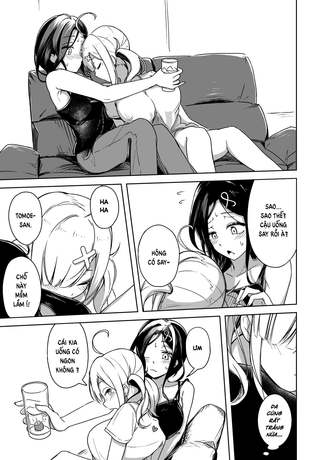 Đọc truyện hentai Kanpeki Ni Seiheki Na Yuri Kapu No Kabe Oneshot