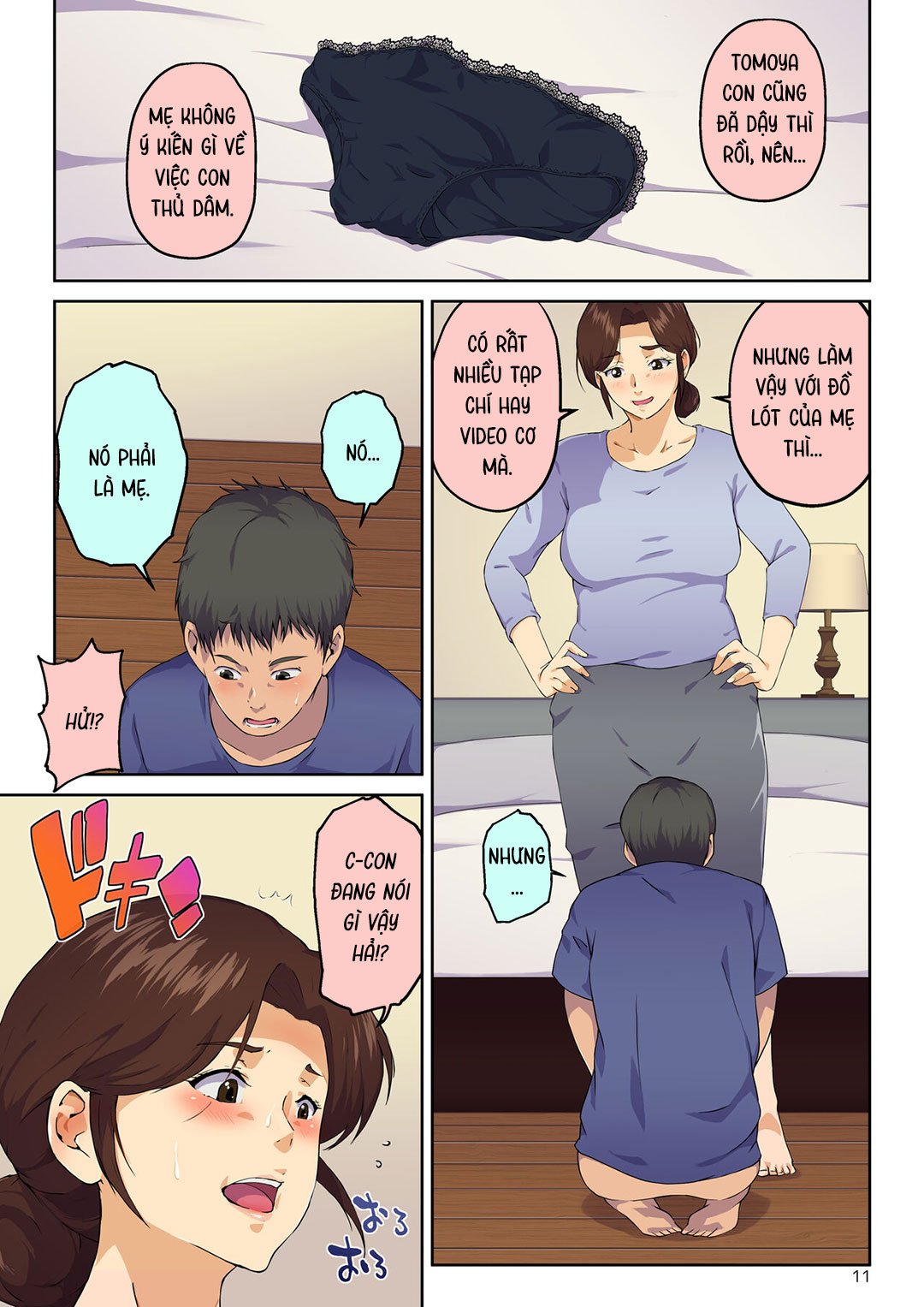 Đọc truyện hentai Tôi bày tỏ với mẹ và mẹ đã cho tôi xxx - Oneshot