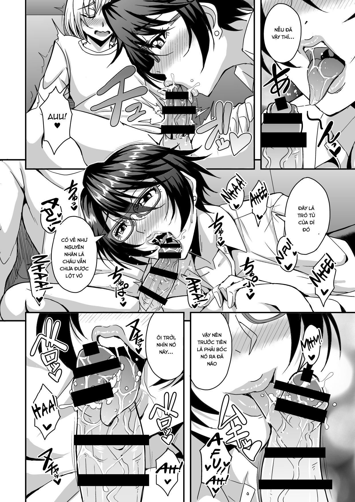 Đọc truyện hentai Alofou độc thân và mối quan hệ với con trai của bạn cô - Chap 1