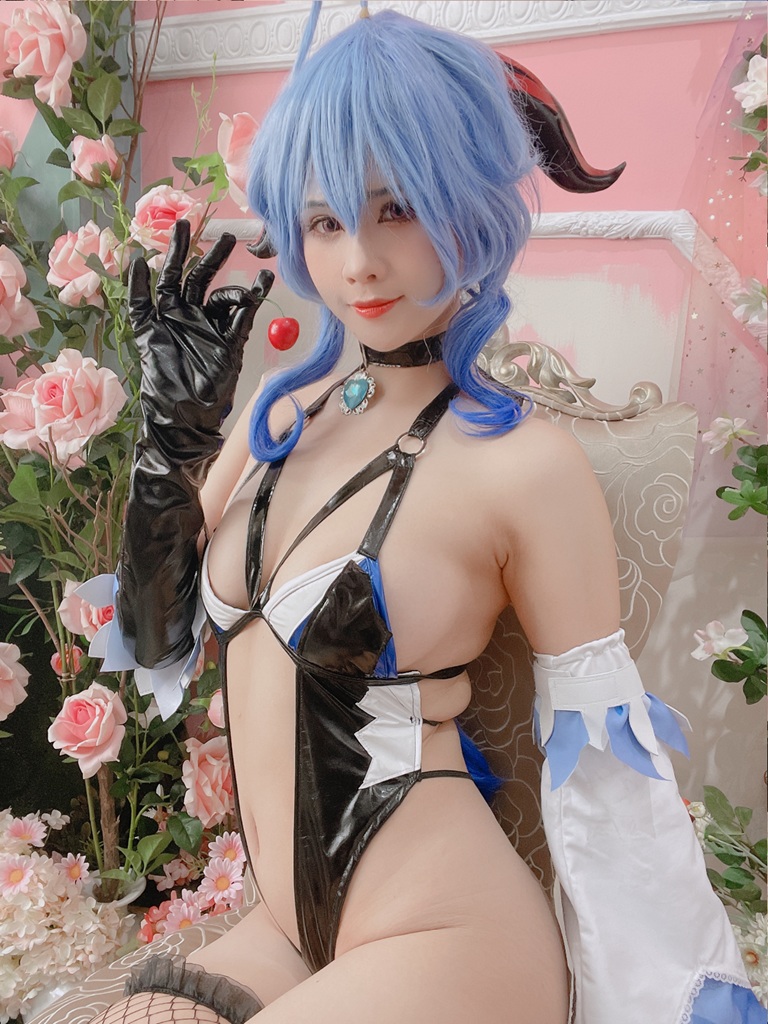 Đọc truyện hentai Tuyển tập Albums siêu phẩm Cosplay - Chap 717 - Pyon Lay – Ganyu Succubus