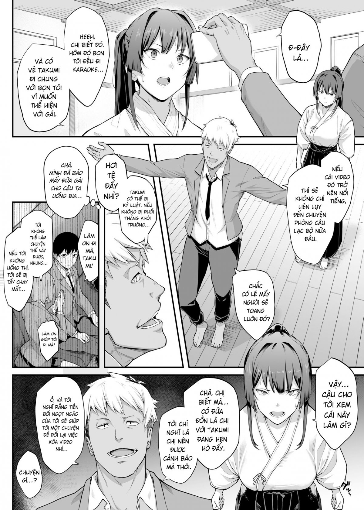Đọc truyện hentai Kendoubu Shushou de Osananajimi no Bijin de Tsuyoi Boku no Kanojo ga, Charao ni Assari Otosareru Wake ga Nai - Oneshot