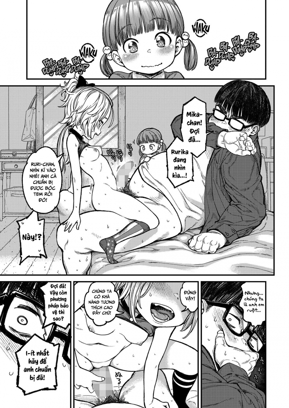 Đọc truyện hentai Đứa em gái hư hỏng dẫn trai về nhà - Oneshot