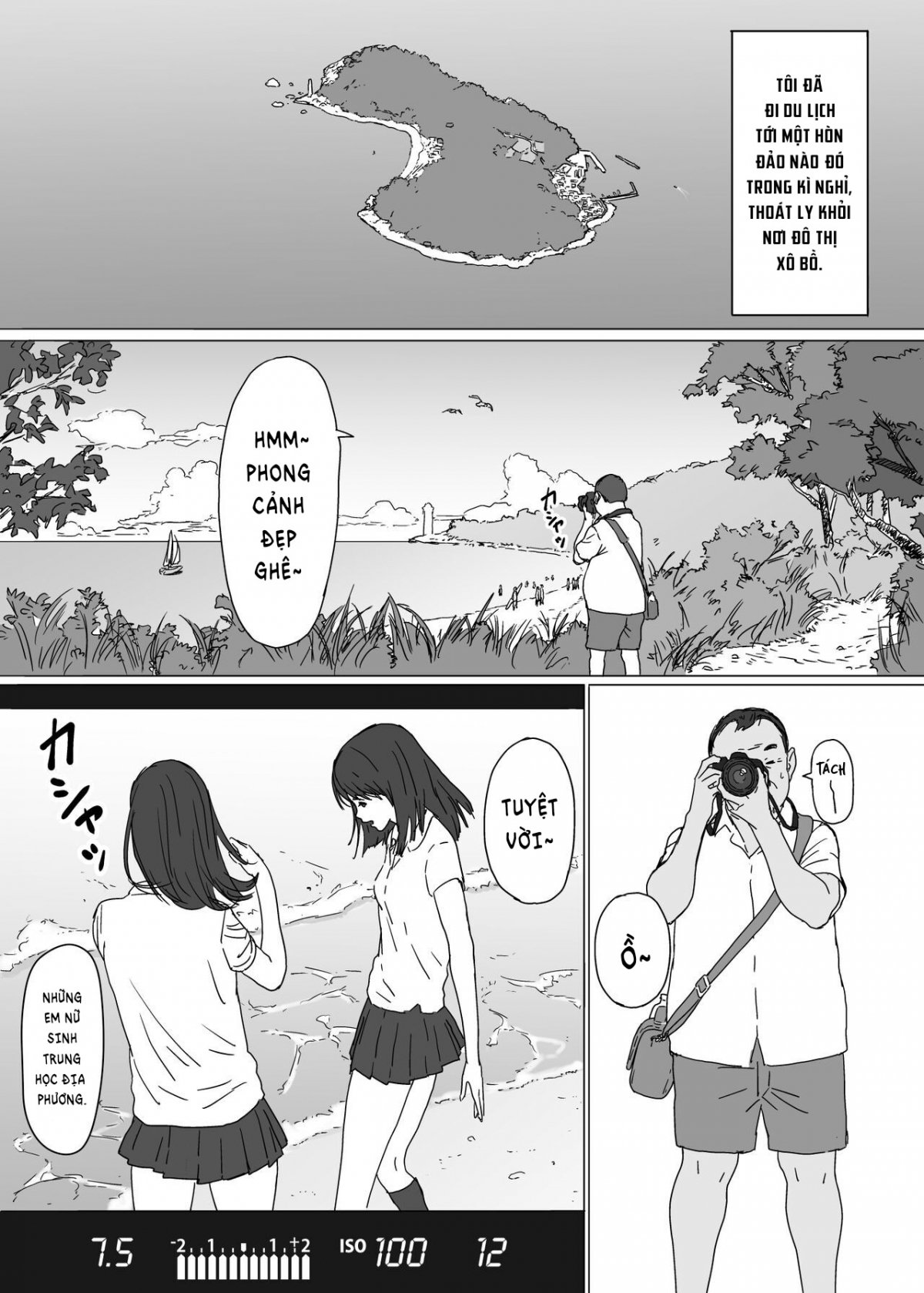 Đọc truyện hentai Cô gái ngoài đảo xa - Oneshot