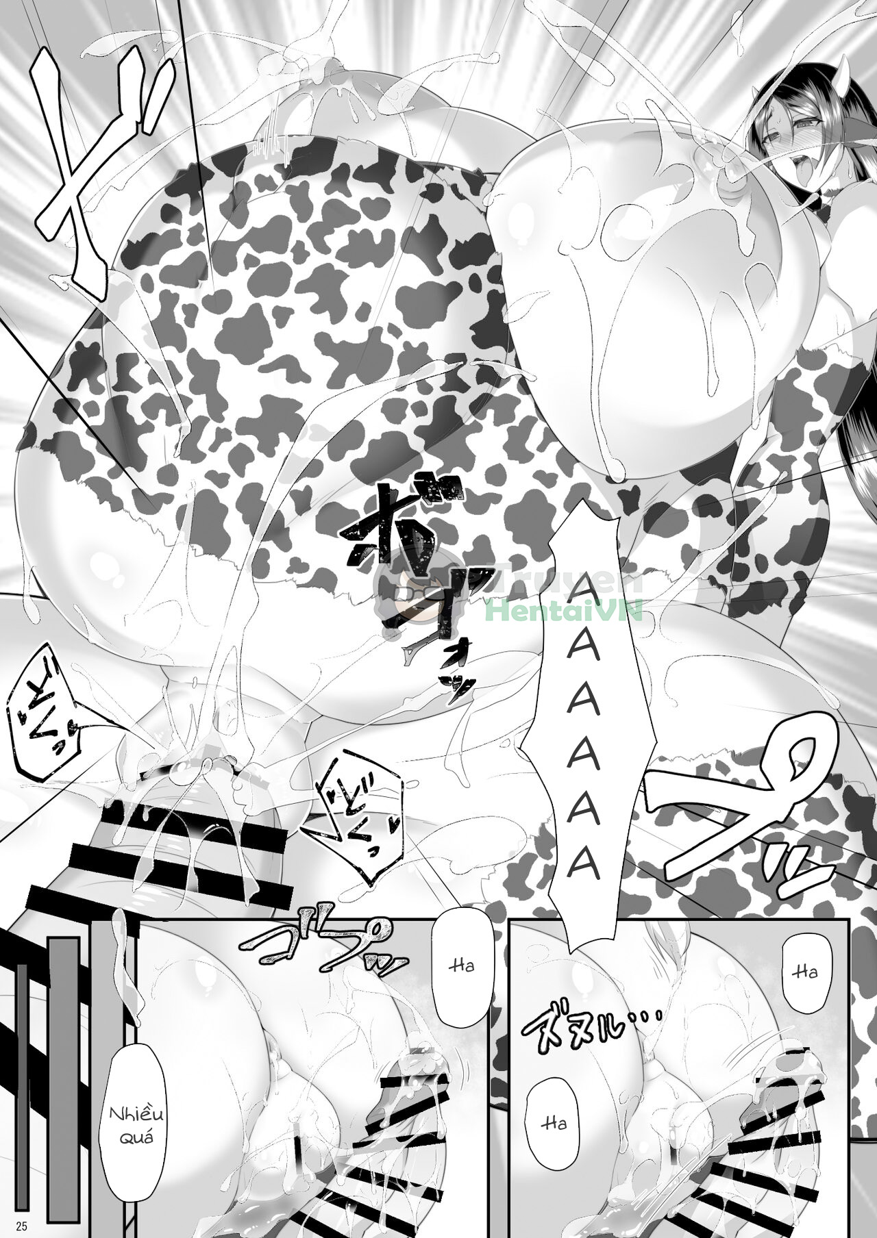 Đọc truyện hentai Ushi Haha to Hitomi Au (Fate/Grand Order) vú hồng