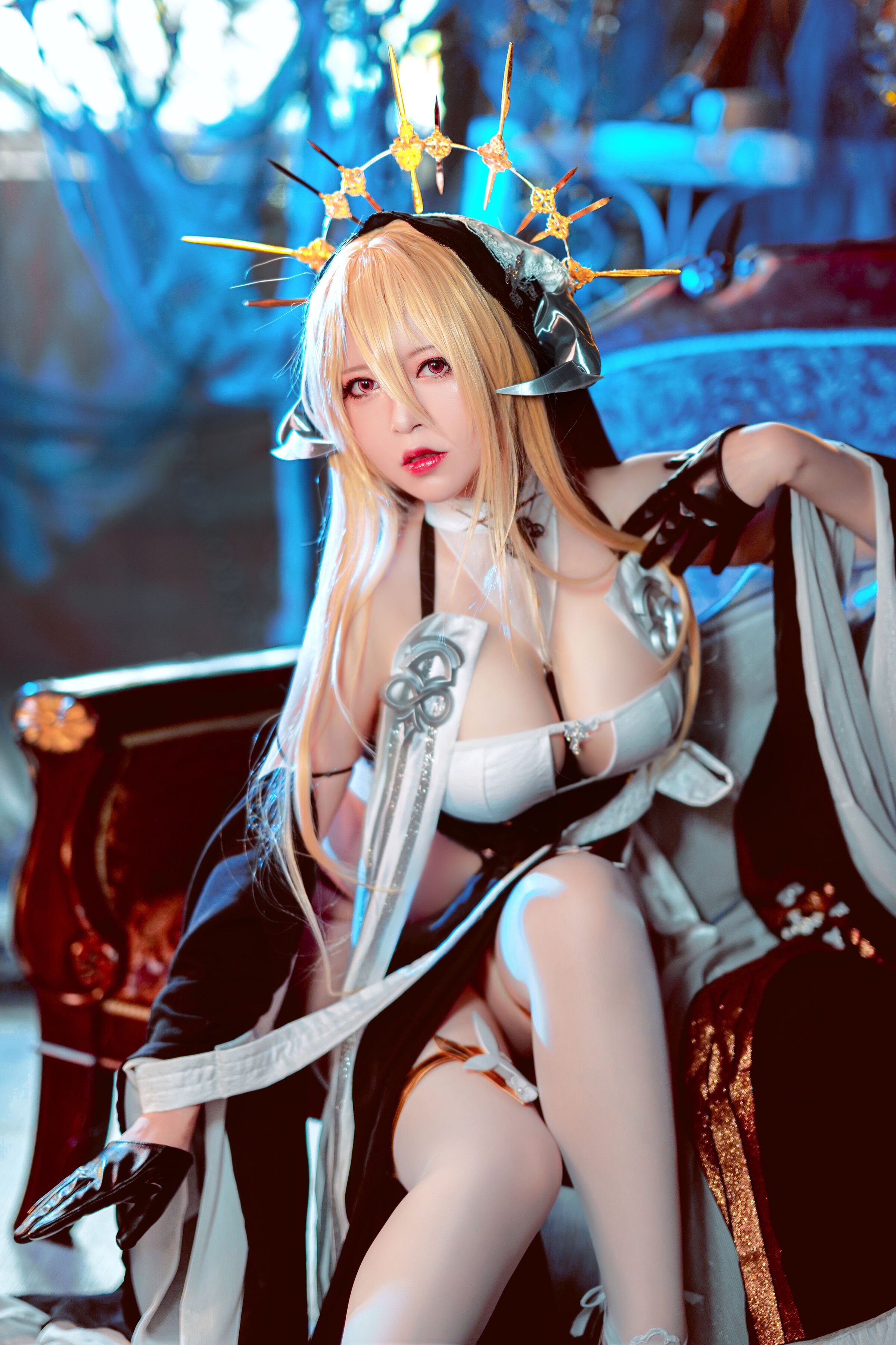 Đọc truyện hentai Tuyển tập Albums siêu phẩm Cosplay - Chap 287 - Half-Half-Child Implacable Nun