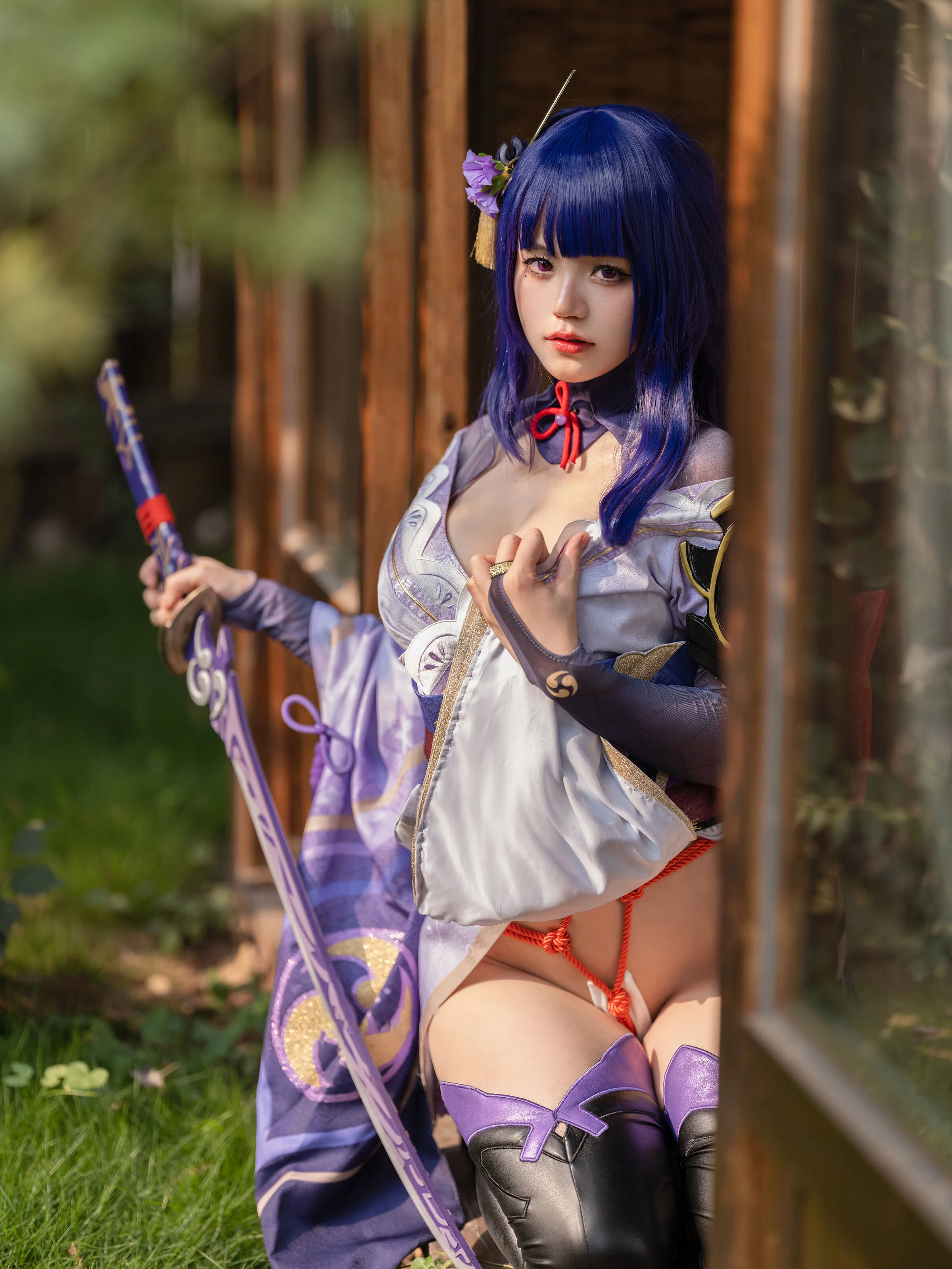Đọc truyện hentai Tuyển tập Albums siêu phẩm Cosplay - Chap 232 - [Chiyo Ogura w] General Raiden