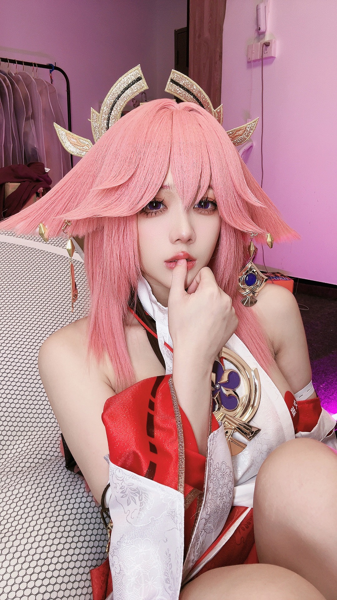 Đọc truyện hentai Tuyển tập Albums siêu phẩm Cosplay - Chap 50 - Jiuyan Yae Shenzi Selfie