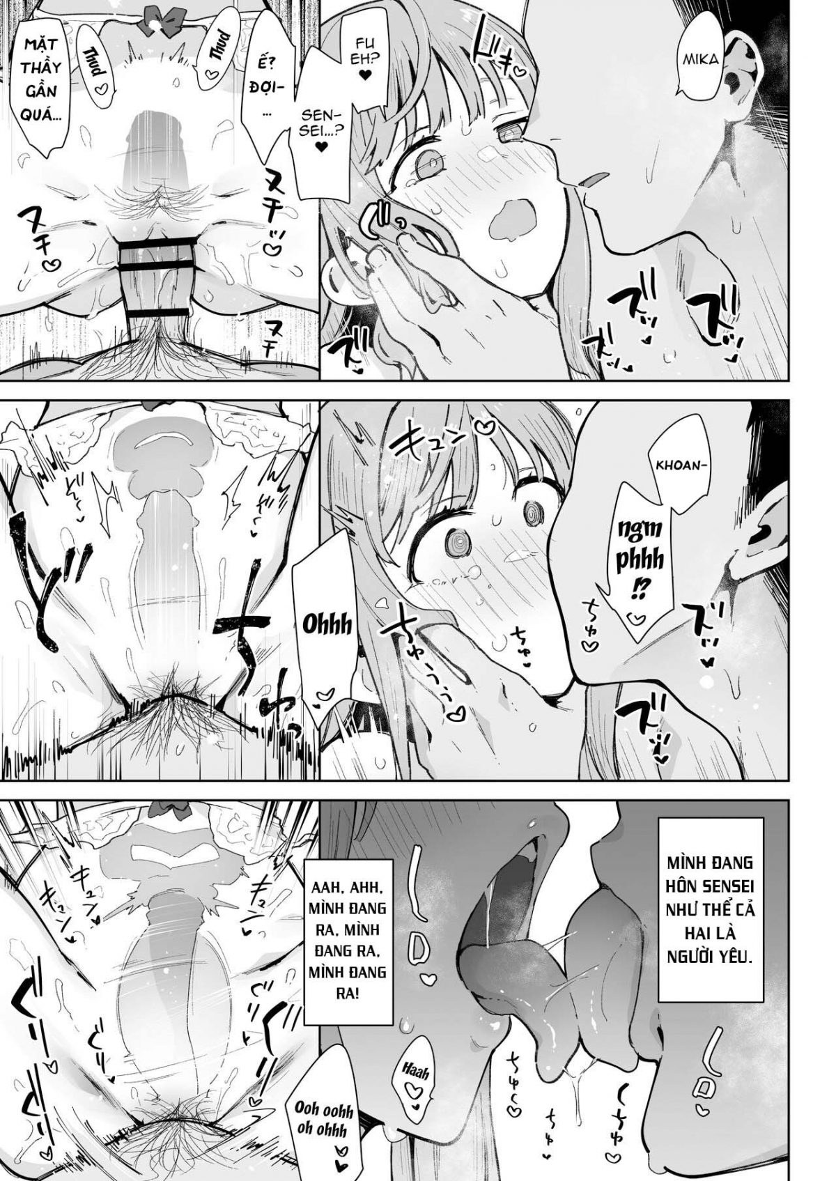 Đọc truyện hentai Mika muốn được phạt (Blue Archive) - Oneshot