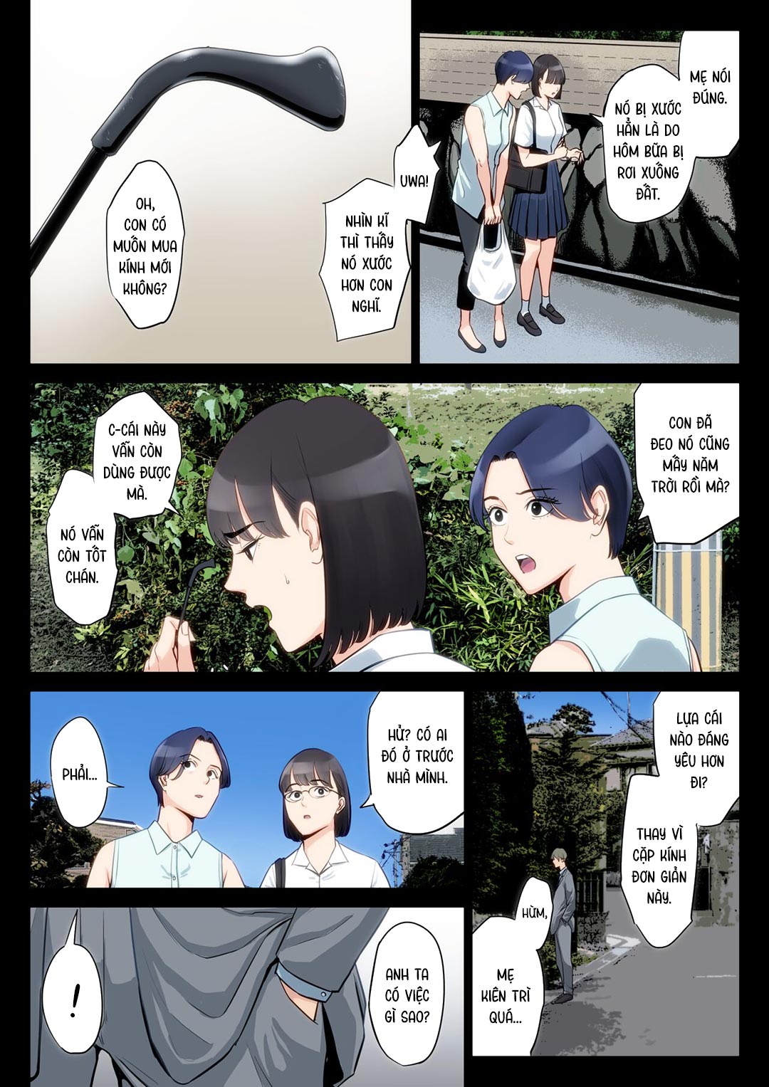 Đọc truyện hentai Tôi, mẹ và chú - Chap 1