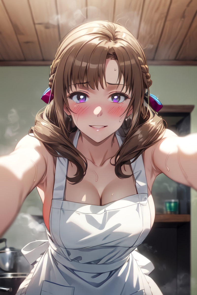 Đọc truyện hentai Tuyển tập Albums Art hentai - Chap 82 - Naked Apron Mamako