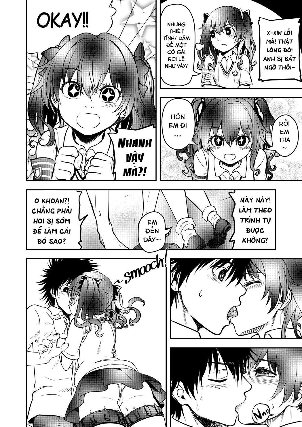 Đọc truyện hentai Black Thoughts (Toaru Kagaku no Railgun) - Oneshot