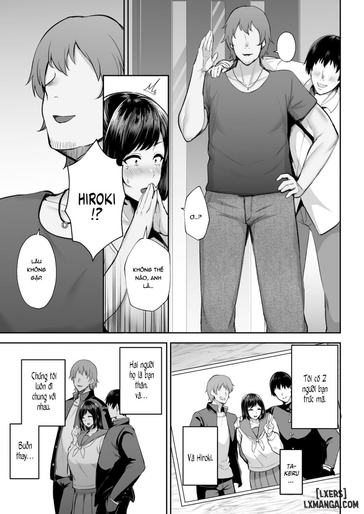Đọc truyện hentai Netorareta Bakunyuu Osananajimi Tsuma Akane -Mukashikkara Shinyuu (SeFri) to Yarimakuri Deshita lol- - Oneshot