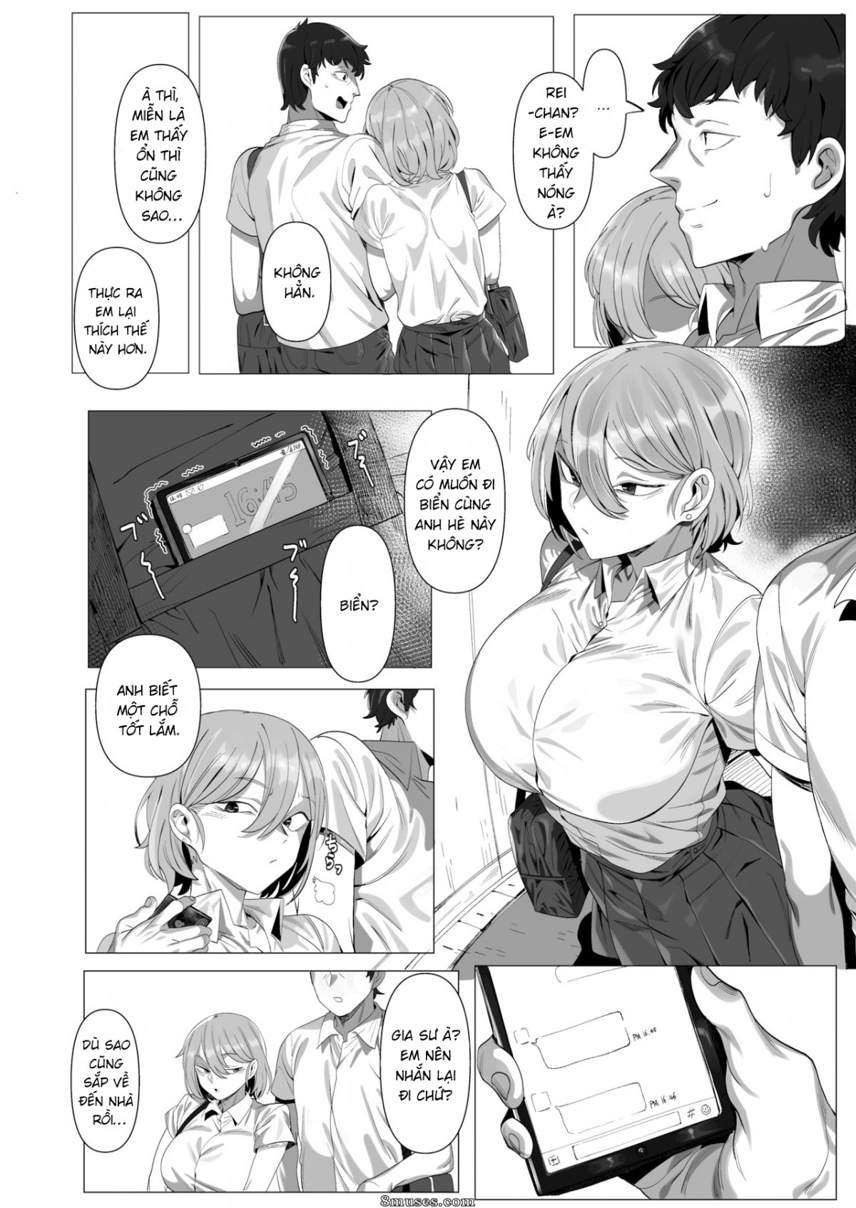 Đọc truyện hentai Bài học cuộc sống - Oneshot