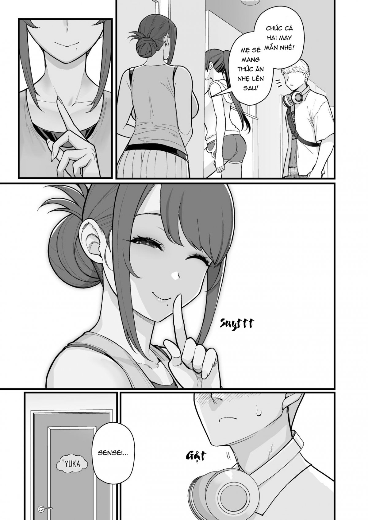 Đọc truyện hentai Hitozuma no Jitaku ni Hakuchuu Houmon Suru Hon - Oneshot