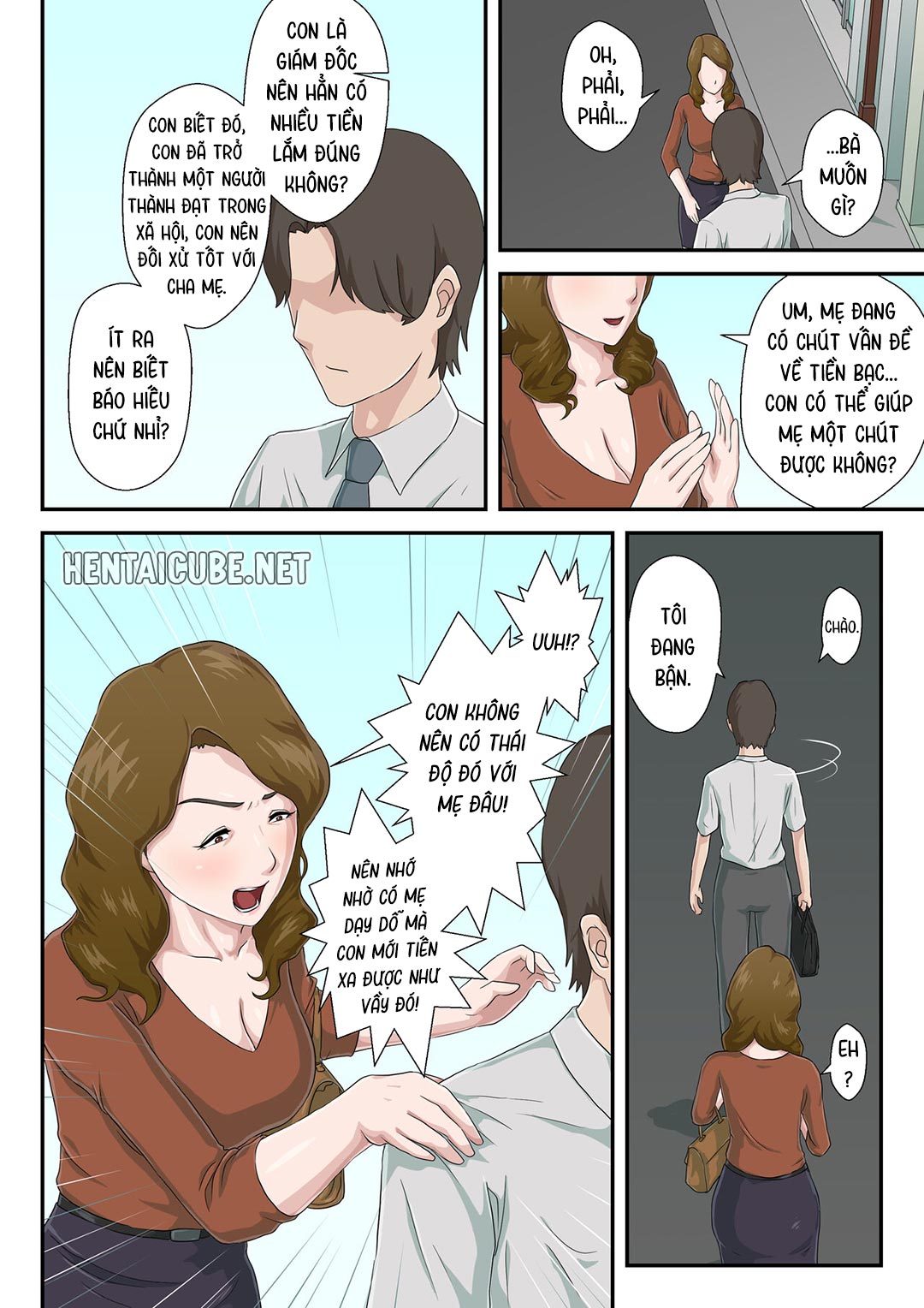 Đọc truyện hentai Biến mẹ thành người nội trợ khỏa thân - Chap 1