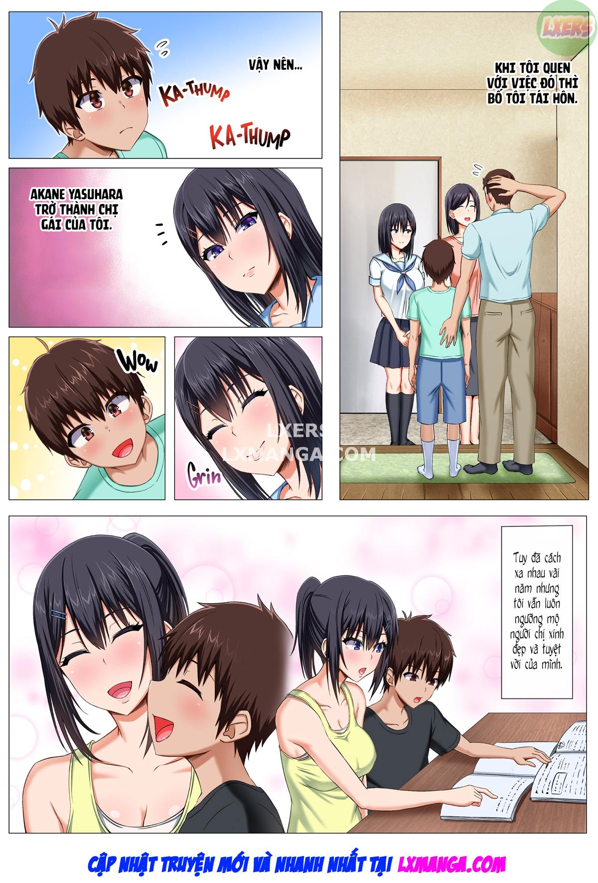 Đọc truyện hentai Cậu học sinh may mắn và cô gia sư xinh đẹp - Oneshot
