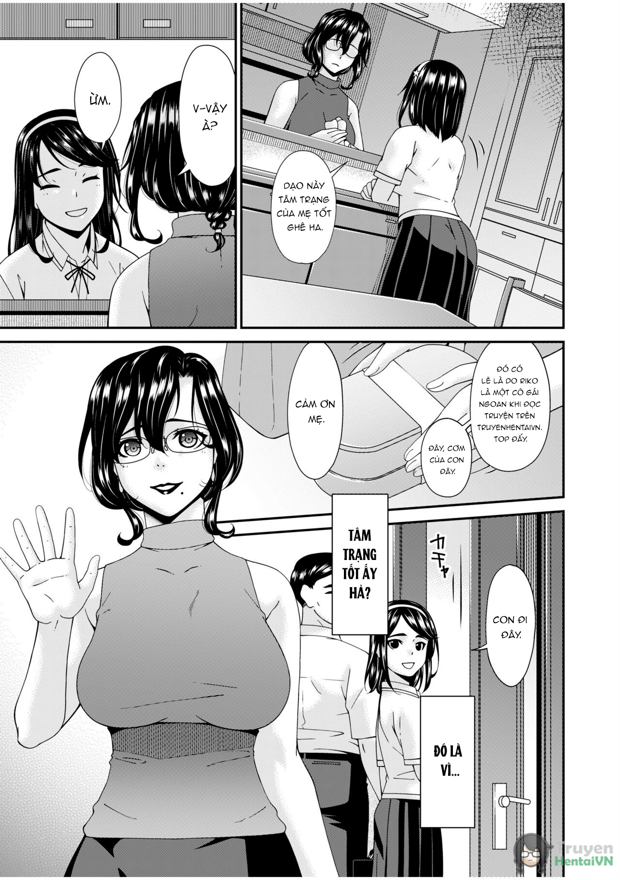 Đọc truyện hentai Haha to Tsuma o Yameru Toki 4 - Oneshot