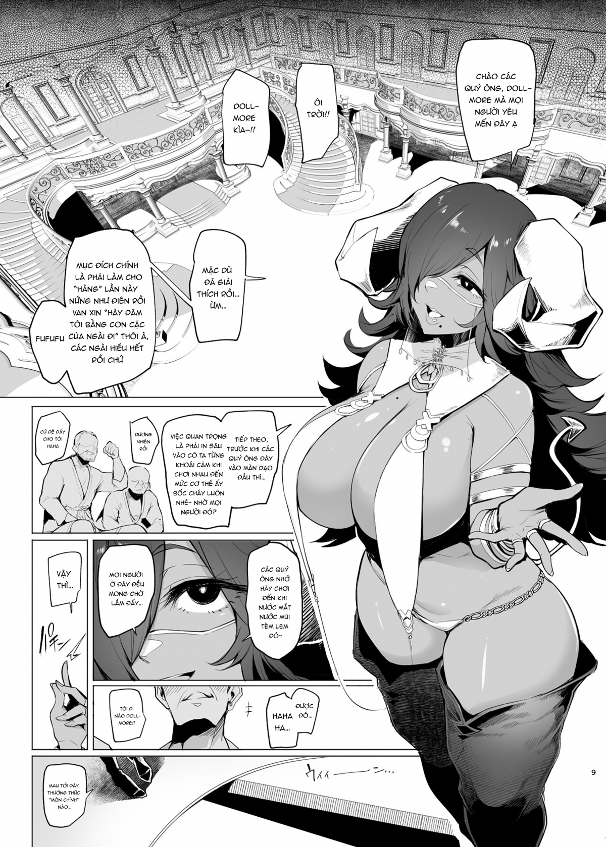 Đọc truyện hentai Nữ hoàng và mệnh lệnh không thể coi thường - Oneshot