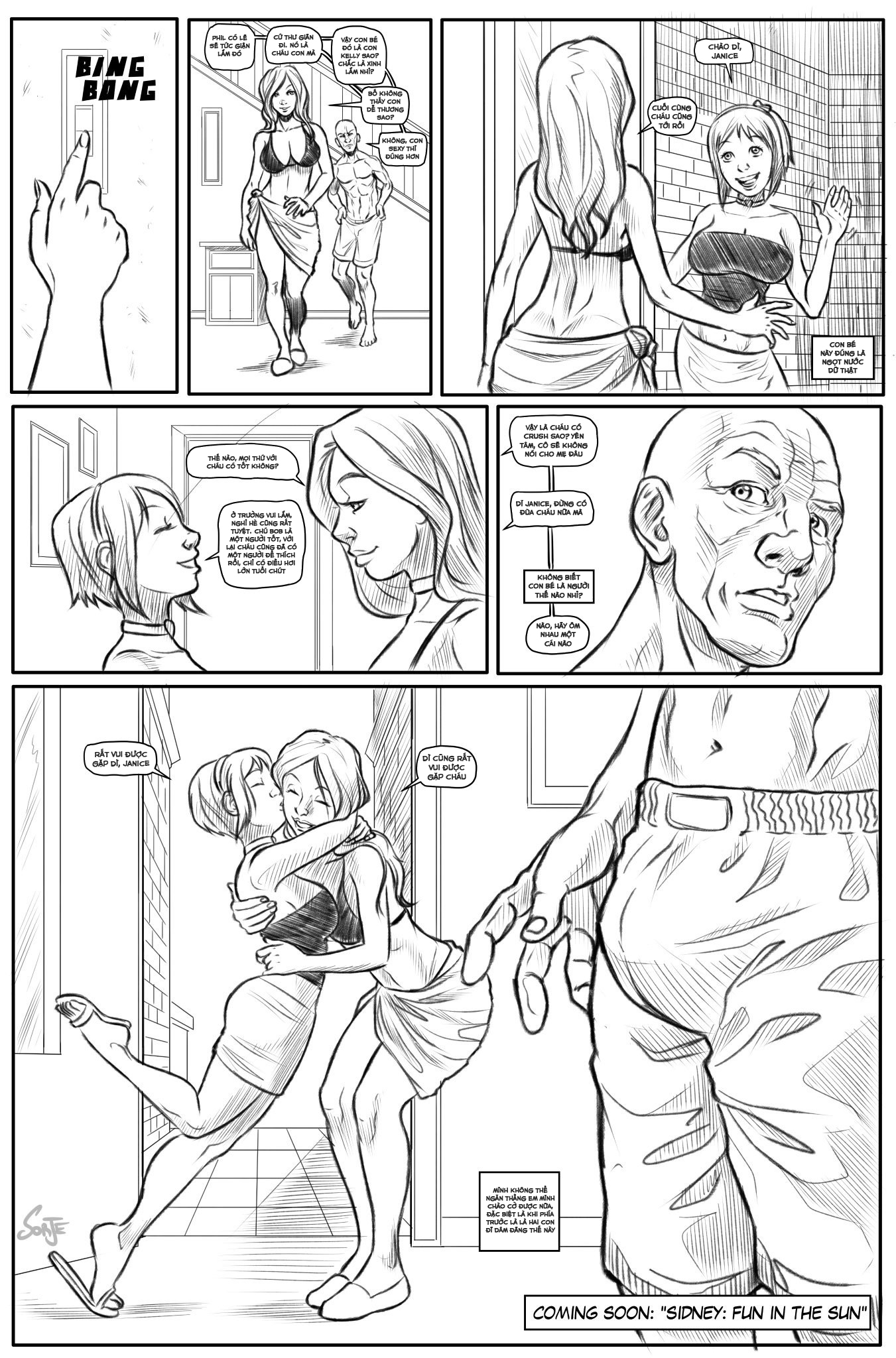 Đọc truyện hentai Sidney - Fast R&R High - Chap 2 (Tim, Pam, Kelly)