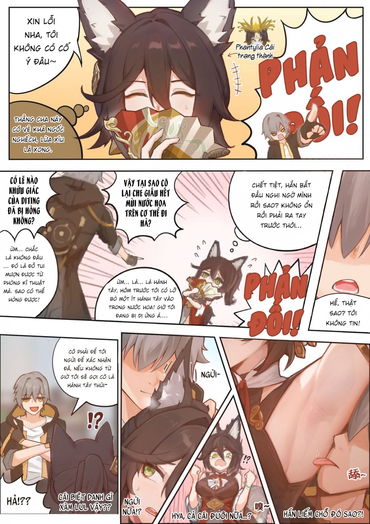 Đọc truyện hentai Truy Tìm Mùi Hương Của Tingyun - Oneshot