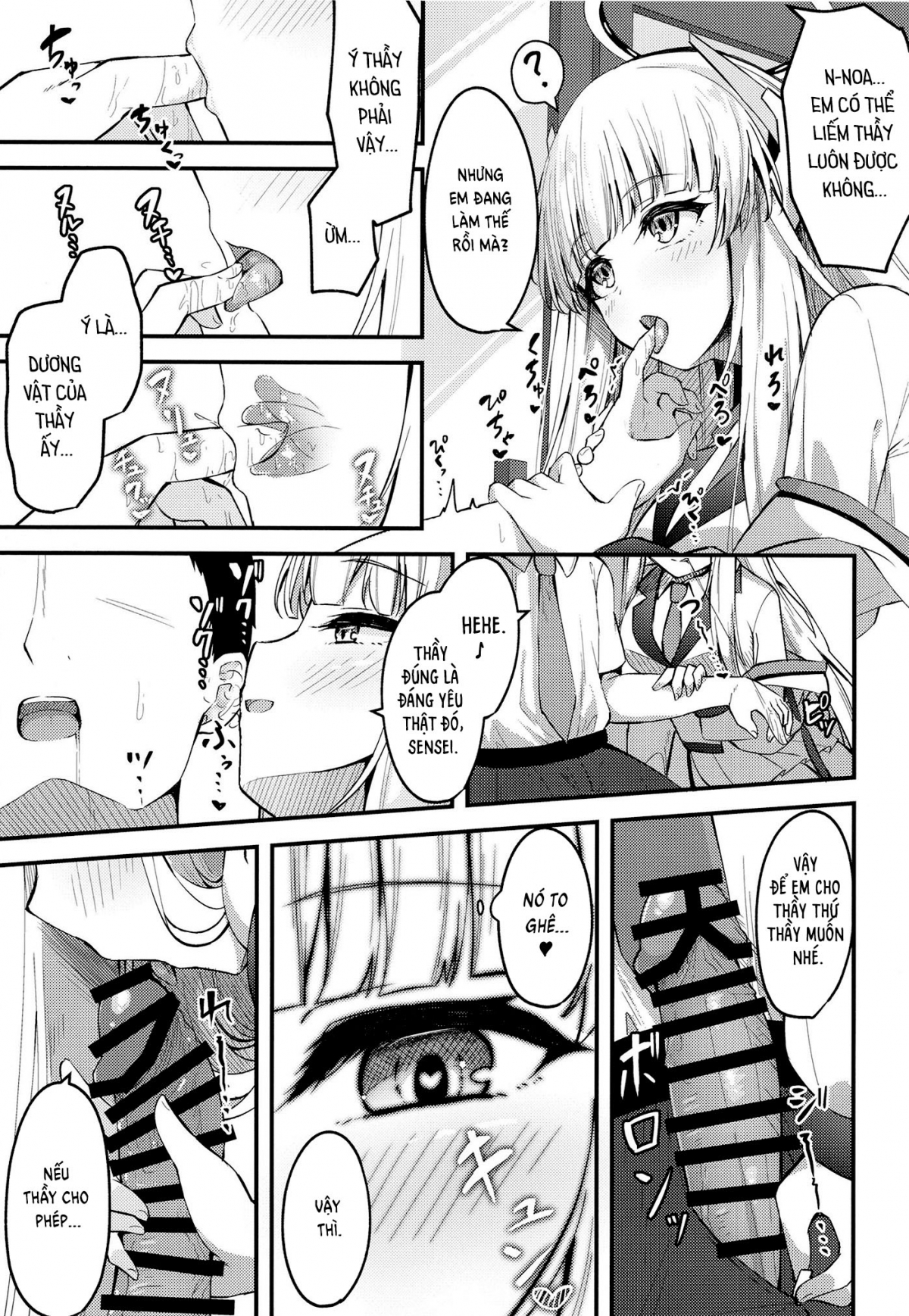 Đọc truyện hentai Seishori NOR Asobi - Ryoute ni Sensei to Yuuka-chan - Oneshot nứng