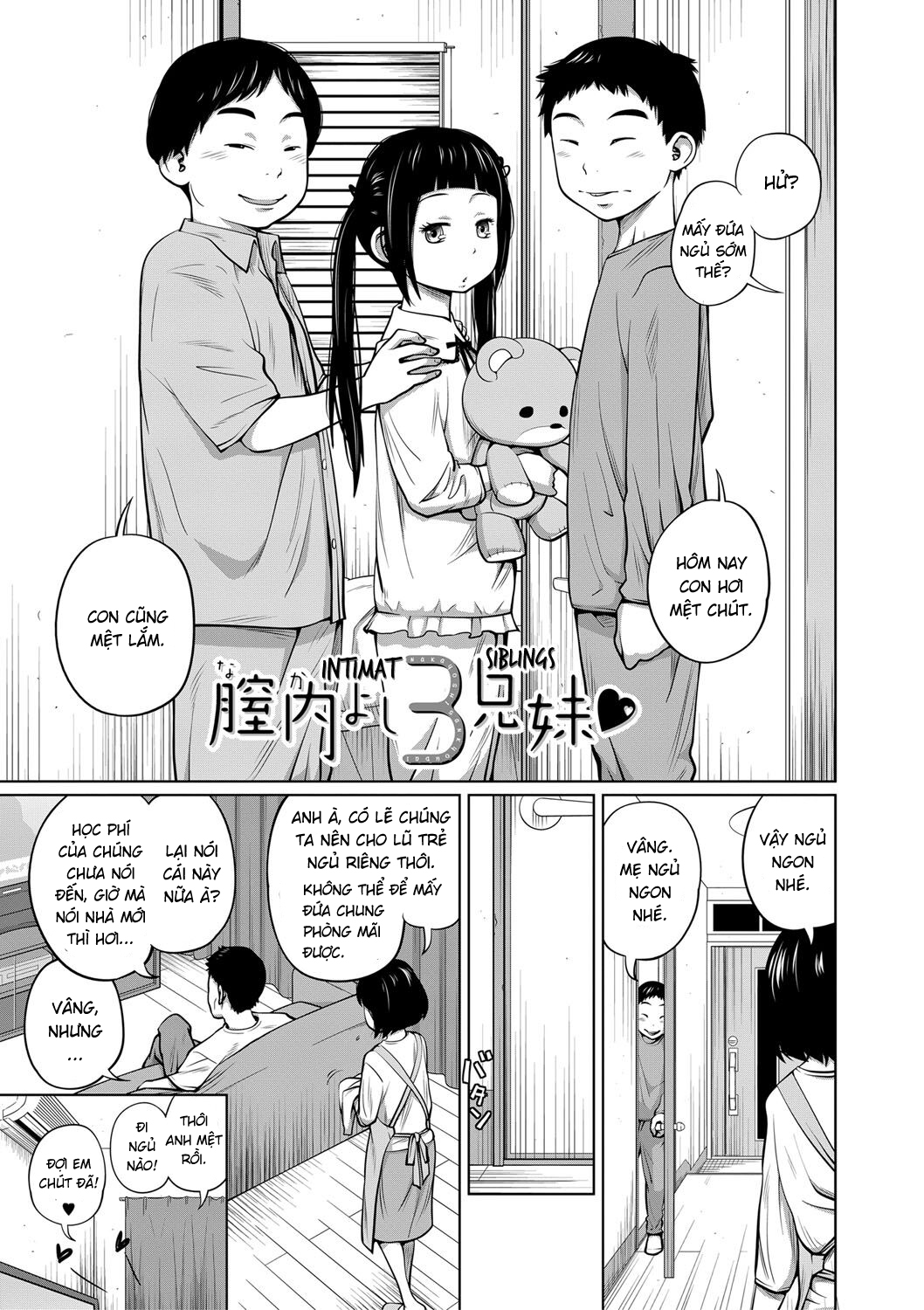 Đọc truyện hentai Câu chuyện về ba anh em - Oneshot
