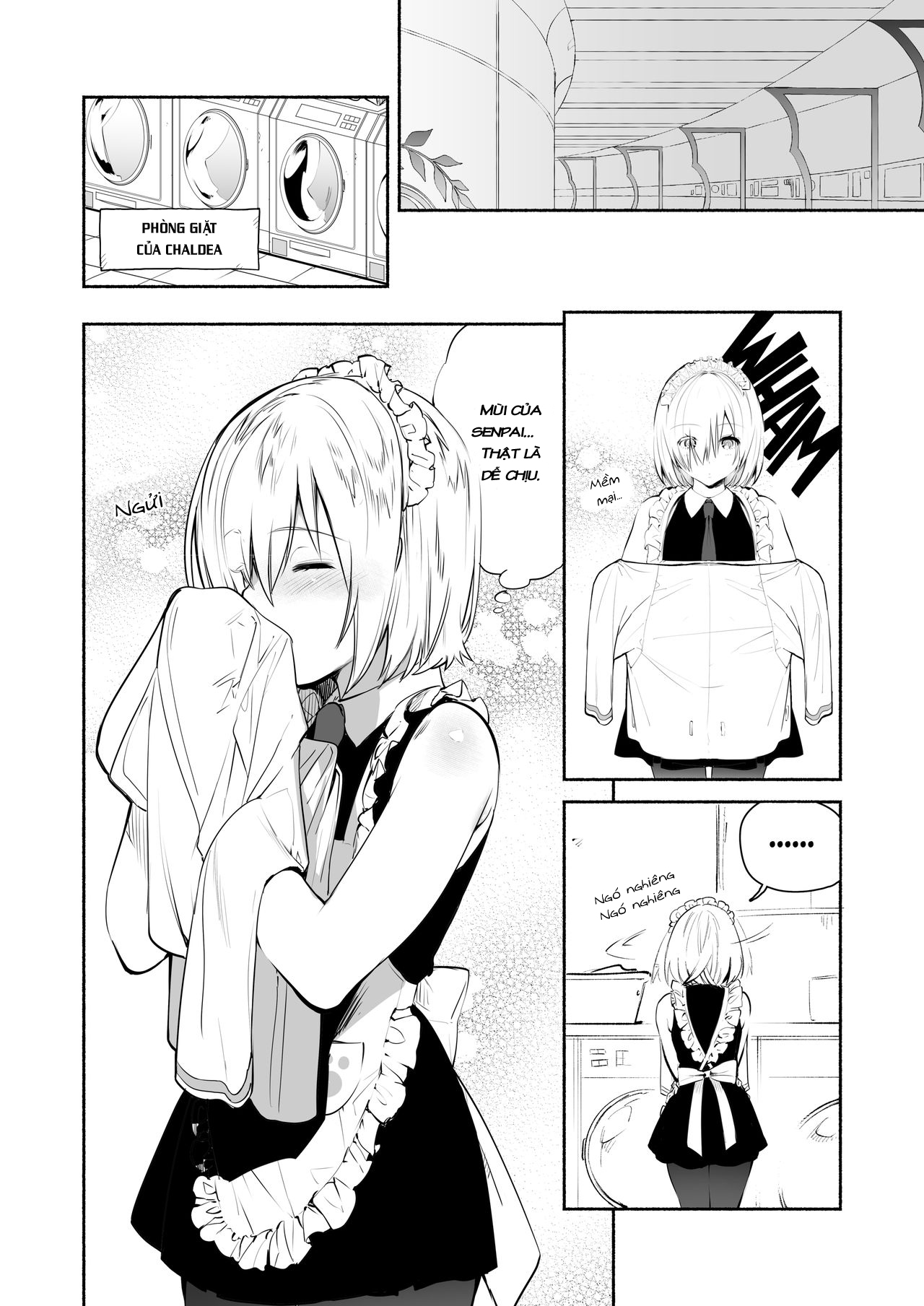 Đọc truyện hentai My Kouhai Maid is Looking After Me (Fate/Grand Order) - Oneshot
